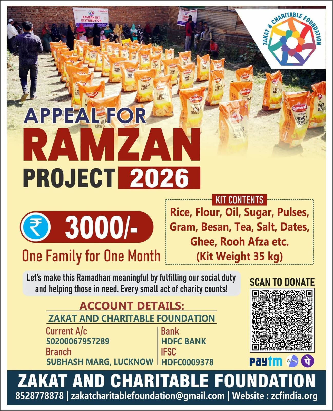 zcf ramzan poject